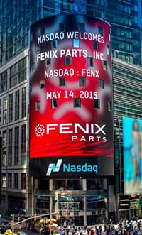 Fenix Parts, Inc. at NASDAQ