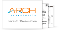 Arch Therapeutics, Inc. Investor Presentation