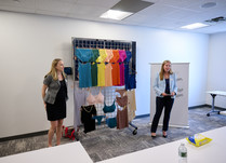 Two women presenting Uwila Warrior underwear brand