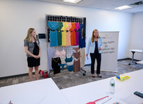 Two women presenting Uwila Warrior underwear brand