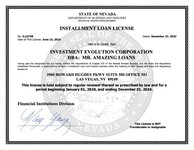 NV State Licensure