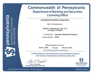 PA State Licensure