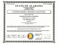 AL State Licensure