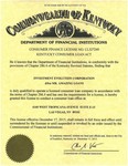 KY State Licensure