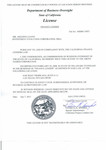 CA State Licensure
