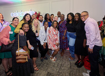 Group of attendees and panelists