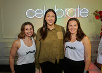 Two SWAIR representatives with a panelist