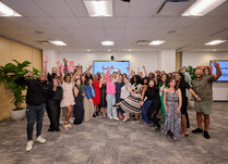 The Workshop at Macy's group celebrating