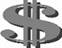 A dollar sign with a white background

Description automatically generated